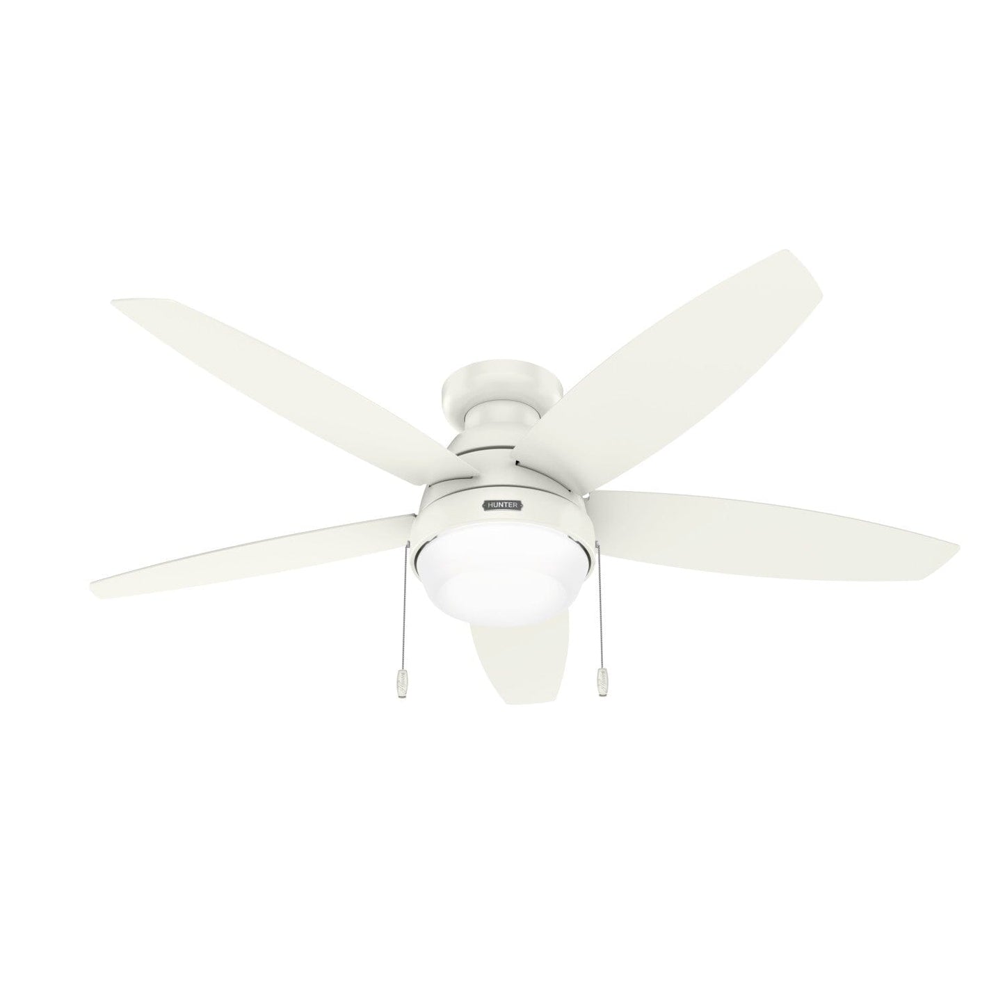 Lilliana with 2 LED Lights 52 inch Ceiling Fans Hunter Fresh White - Fresh White 