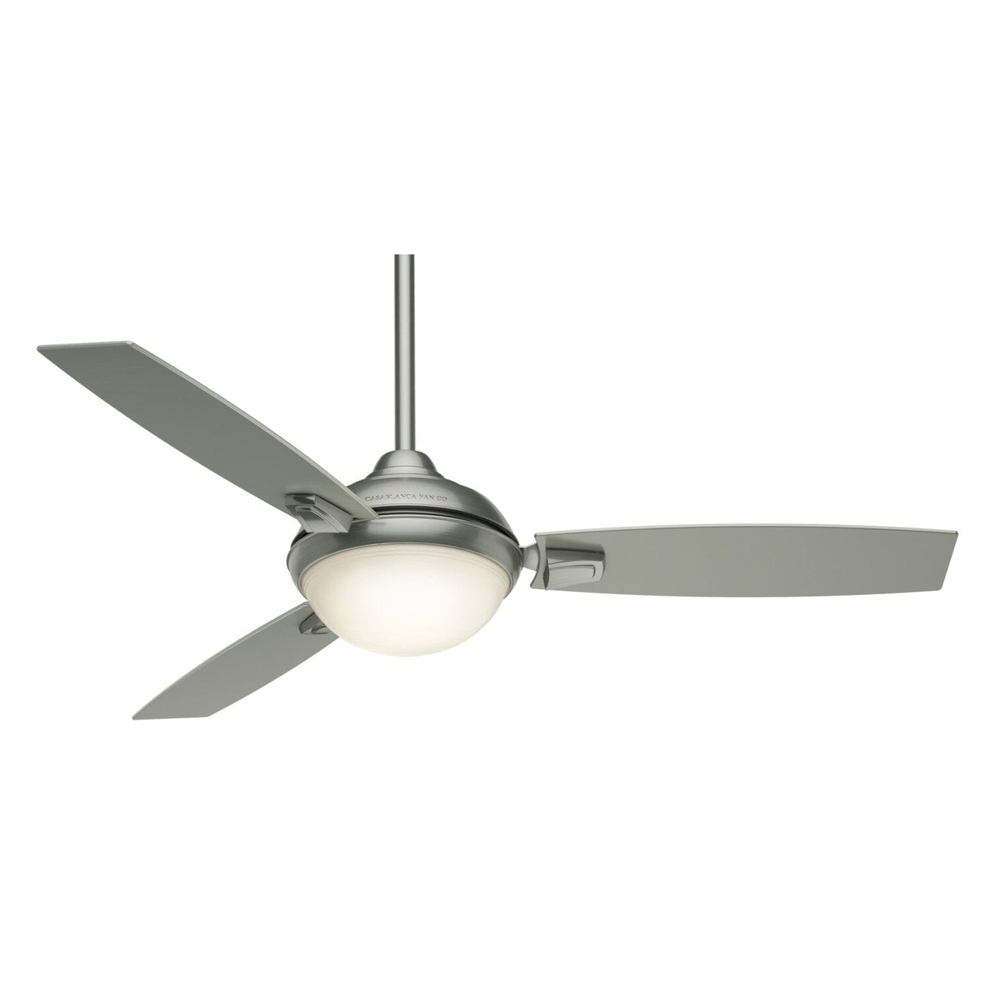 Verse Outdoor with LED Light and Remote Control 54 inch Ceiling Fans Casablanca Brushed Nickel - Black Mahogany 