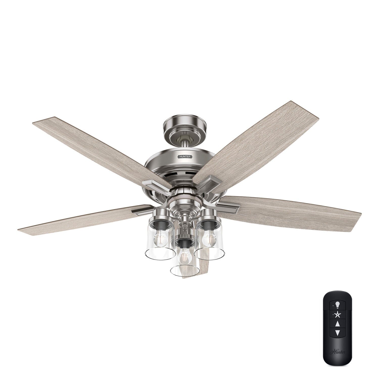 Ananova with LED Light 52 inch Ceiling Fan Hunter Fan