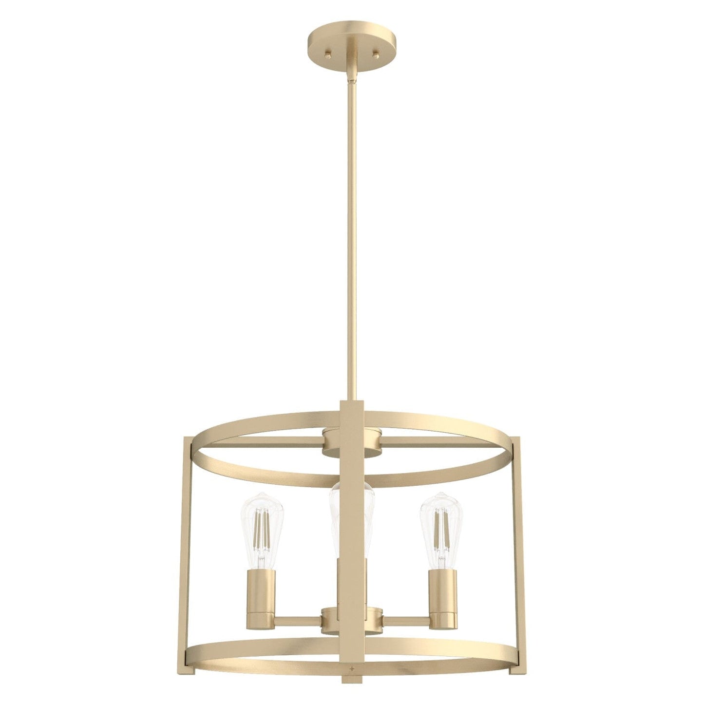 Astwood 4 Light Chandelier 18 Inch Lighting Hunter Alturas Gold 