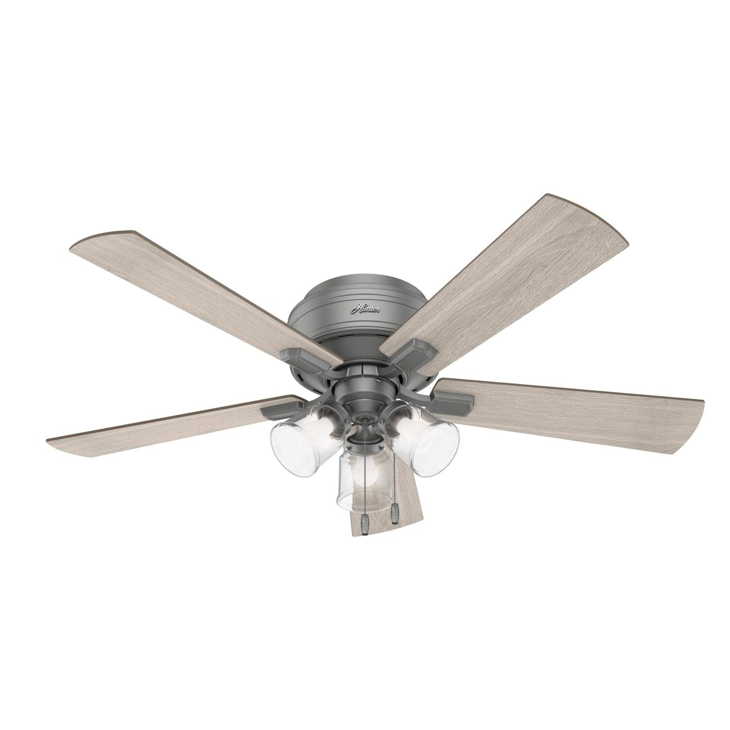 Crestfield Low Profile with 3 LED Lights 52 inch Ceiling Fan