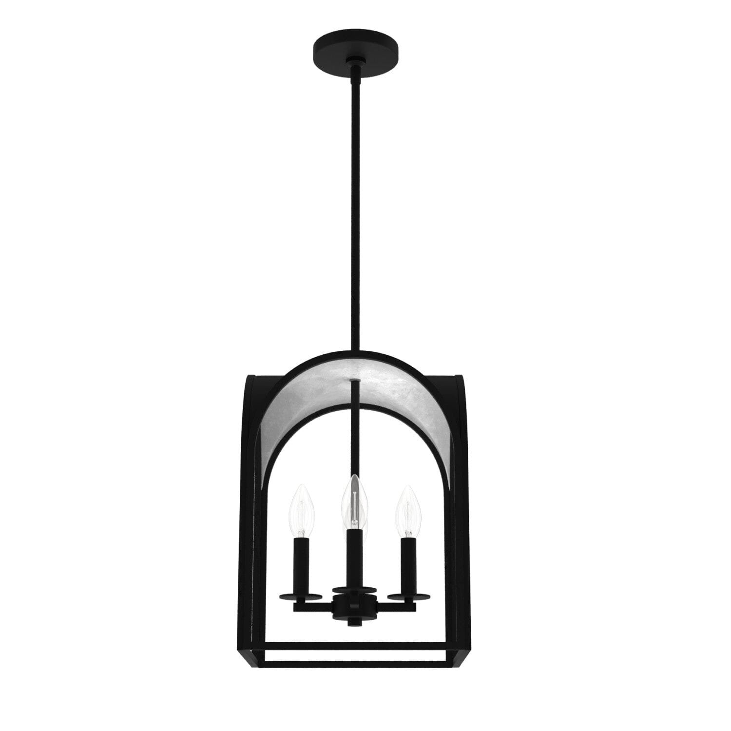 Dukestown 4 Light Lantern Pendant 12 inch - 19081 – Hunter Fan