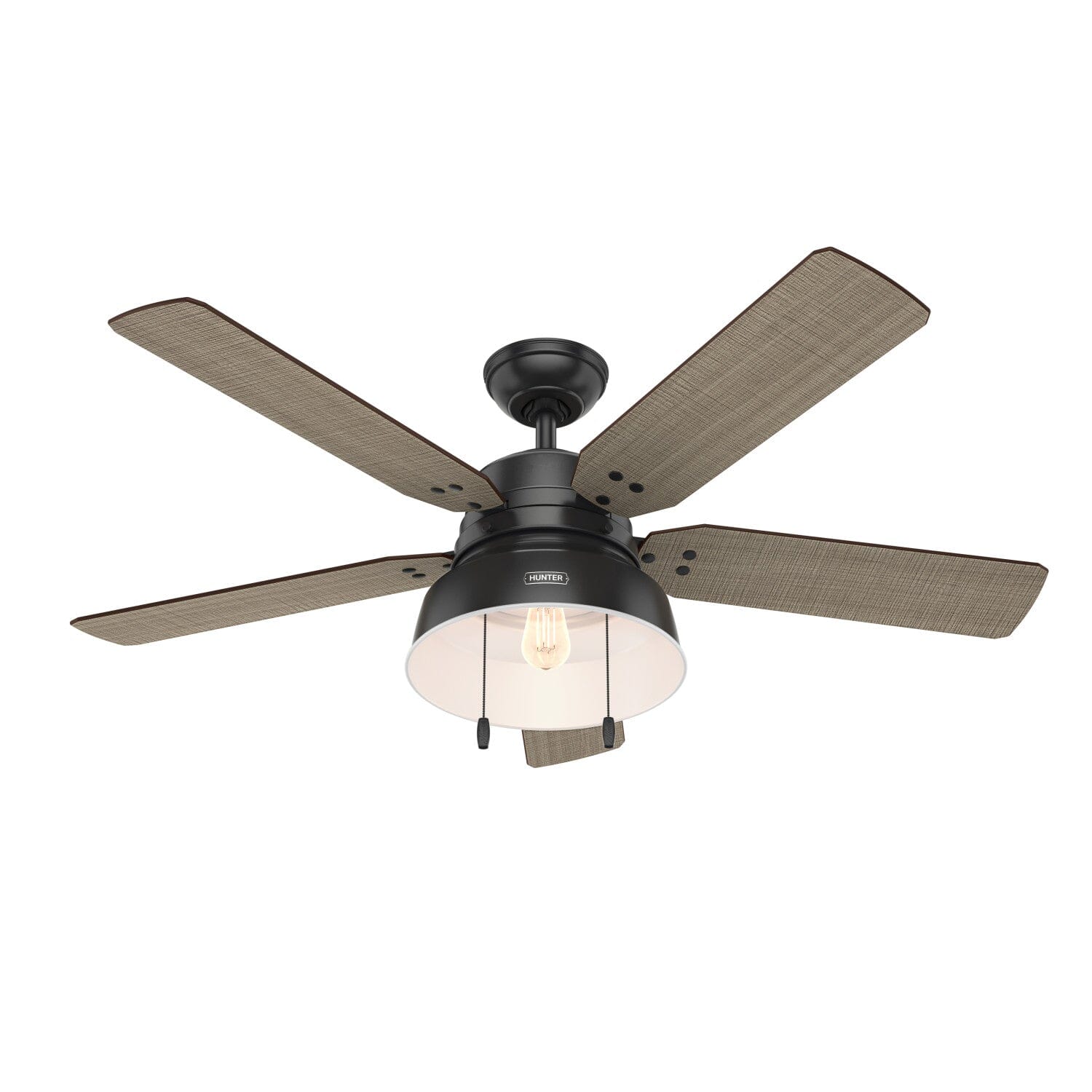 52 Inch store Indoor or Covered Outdoor Ceiling Fan Grey Finish