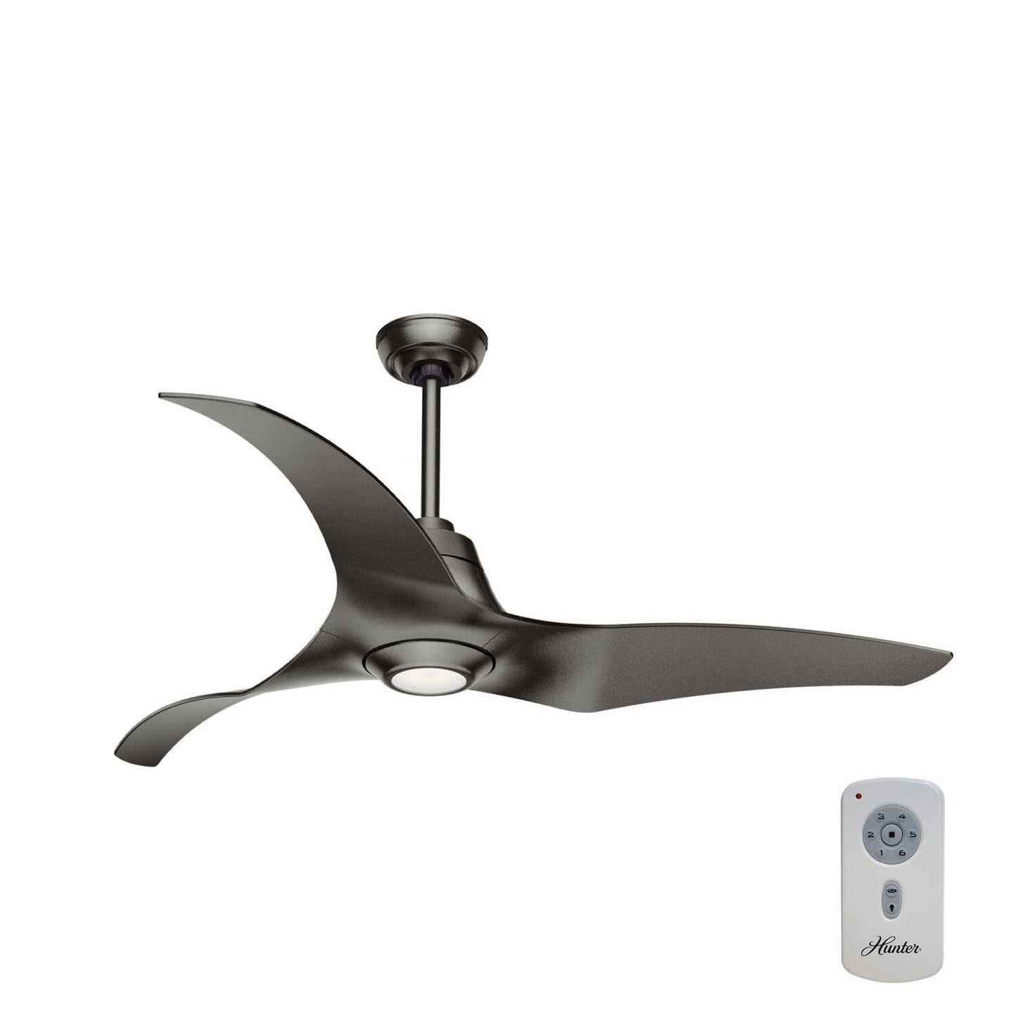 Stingray Outdoor ENERGY STAR DC with LED Light 60 inch with remote Ceiling Fans Casablanca Granite - Granite 