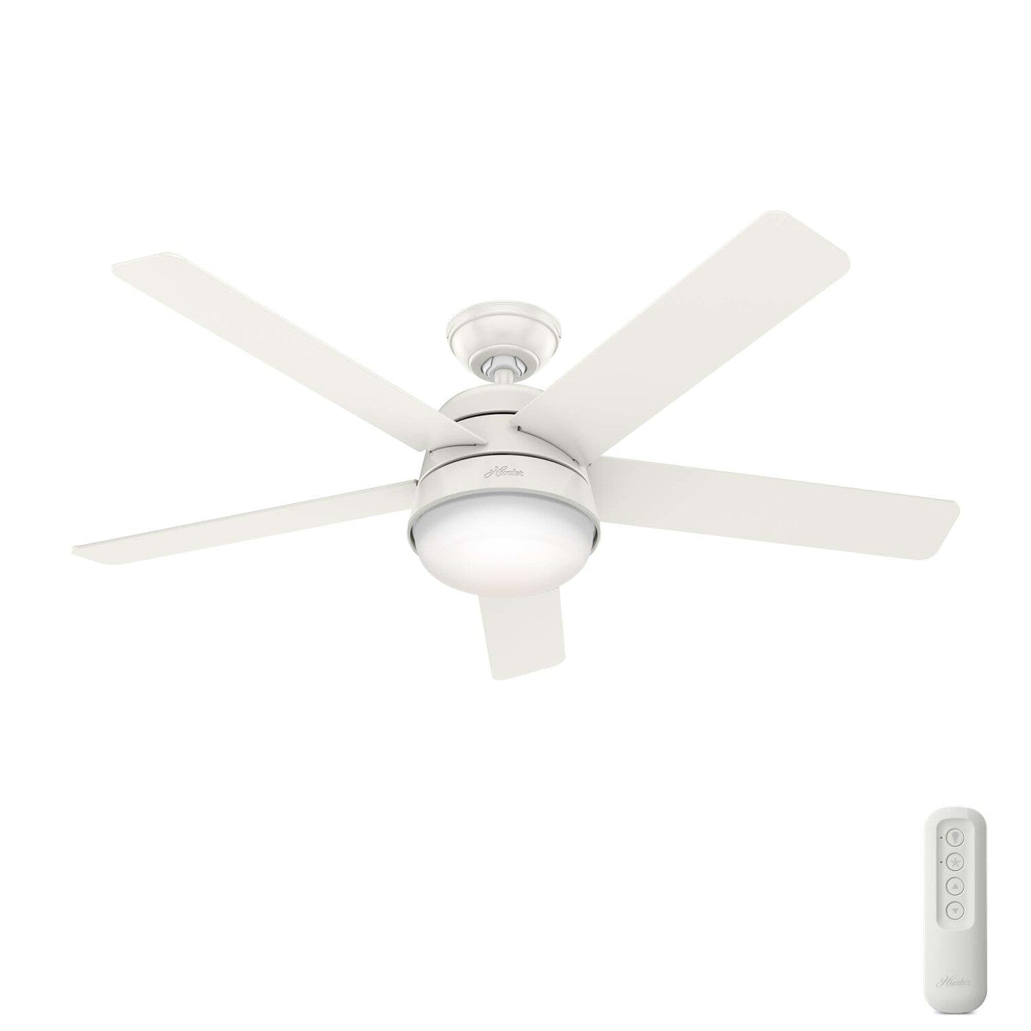 Tarrant Outdoor with LED 52 inch with remote Ceiling Fan – Hunter Fan